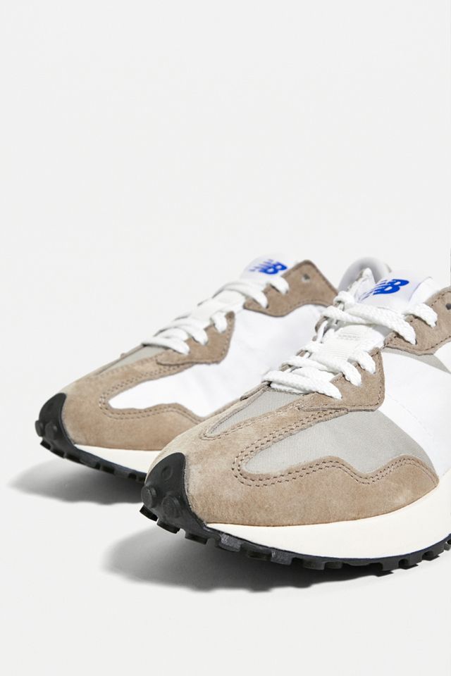 New Balance 327 White & Grey Trainers #3