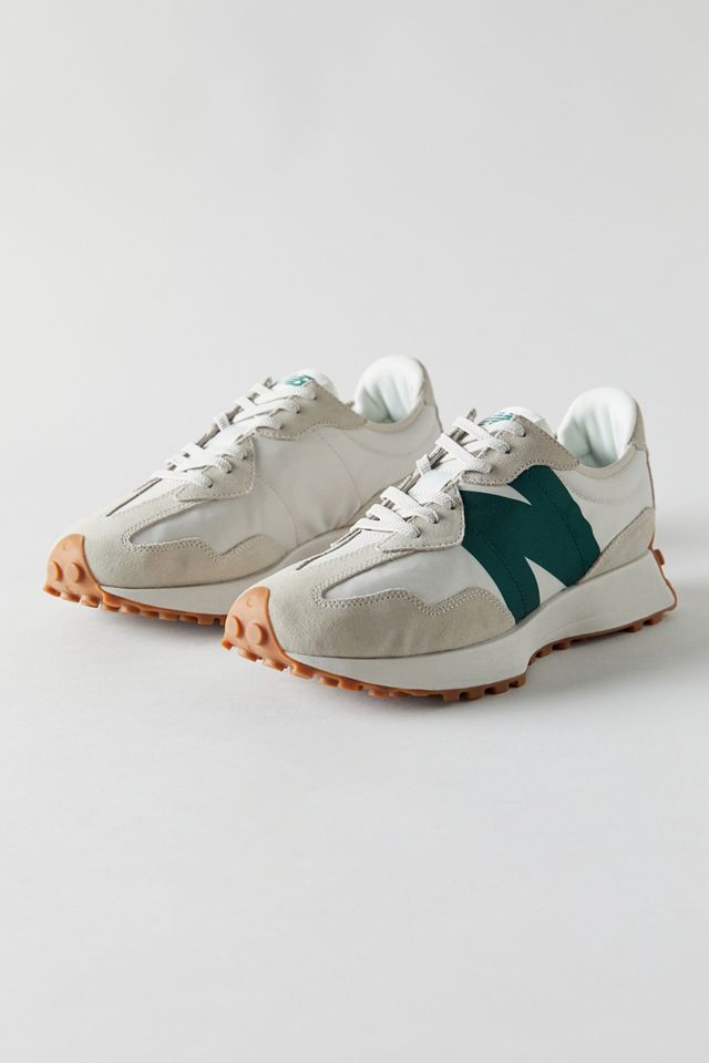 New Balance 327 Natural Green Trainers #3