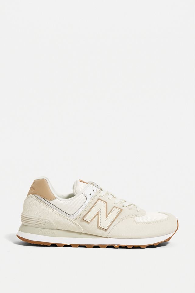 Entrenadores New Balance 574 Ecru #2