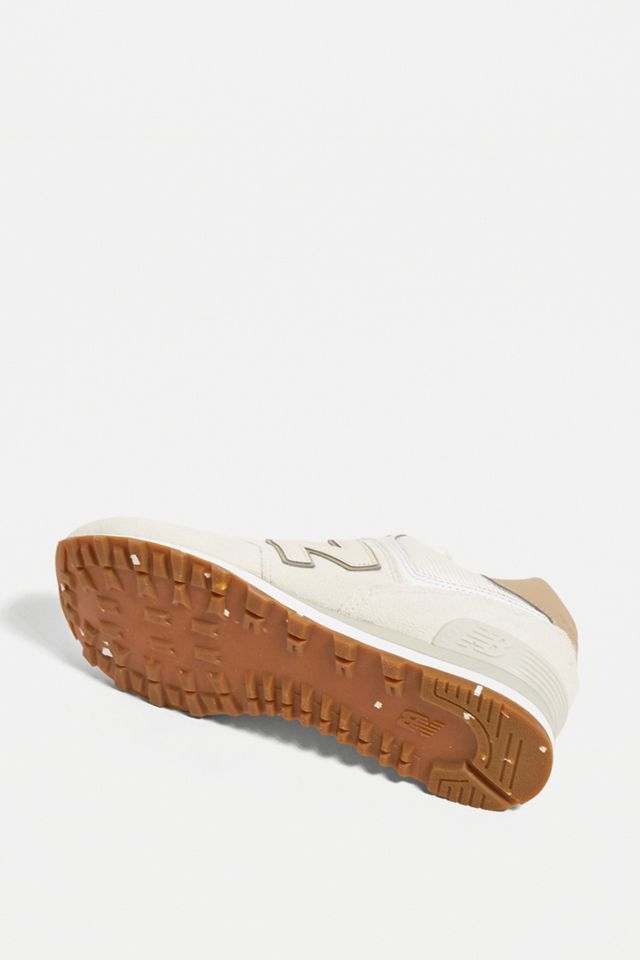 Entrenadores New Balance 574 Ecru #3