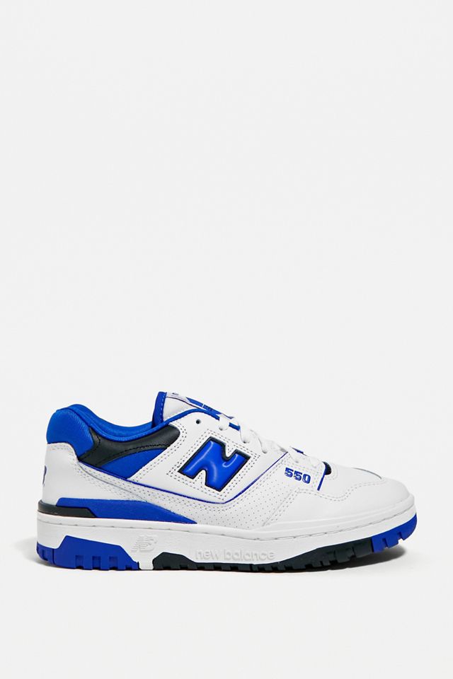 New Balance 550 Trainer Bianco & Blu #2