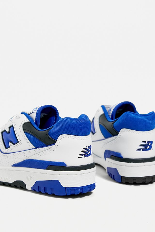 New Balance 550 Trainer Bianco & Blu #4