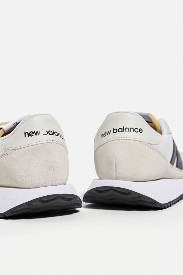 New Balance 237 Ecru & Black Trainers #1