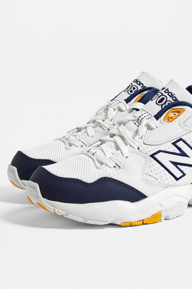 New Balance WX708 Navy Trainers Urban Outfitters UK