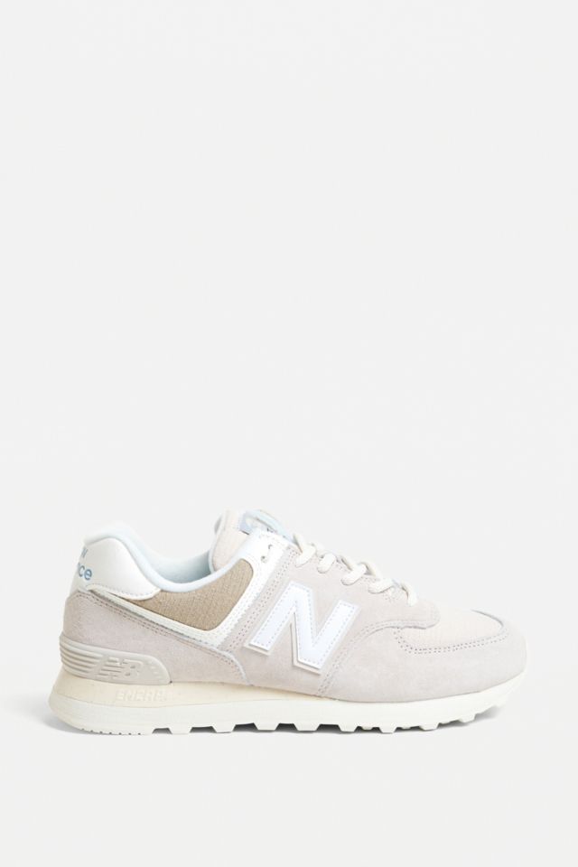 New balance hot sale 574 ecru trainers