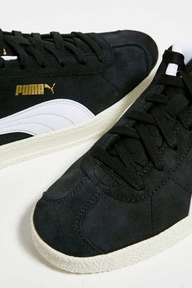 PUMA Club Black White Trainers Urban Outfitters UK