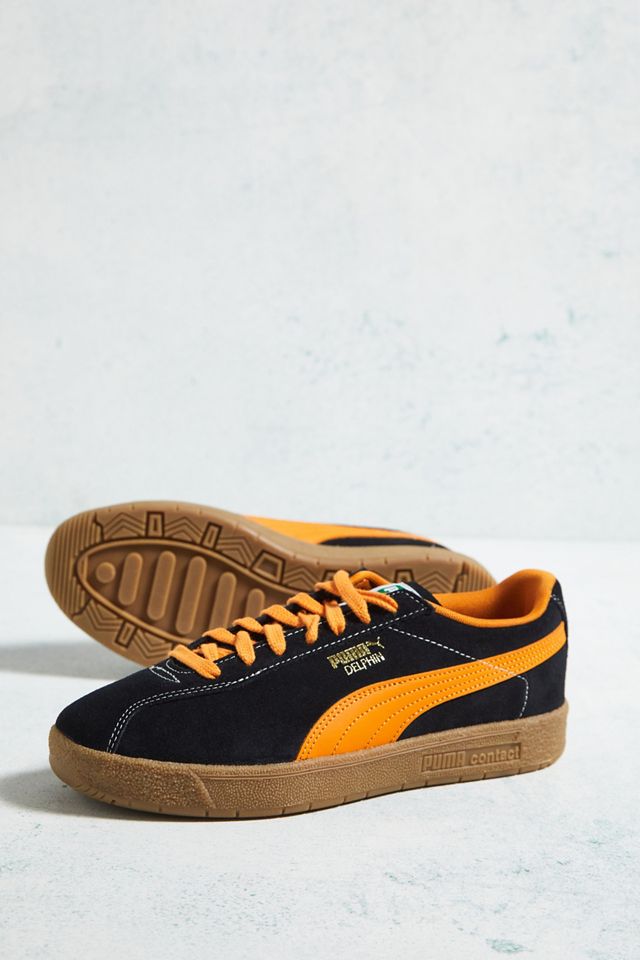Puma Zapatillas Delphin negras y naranjas #4