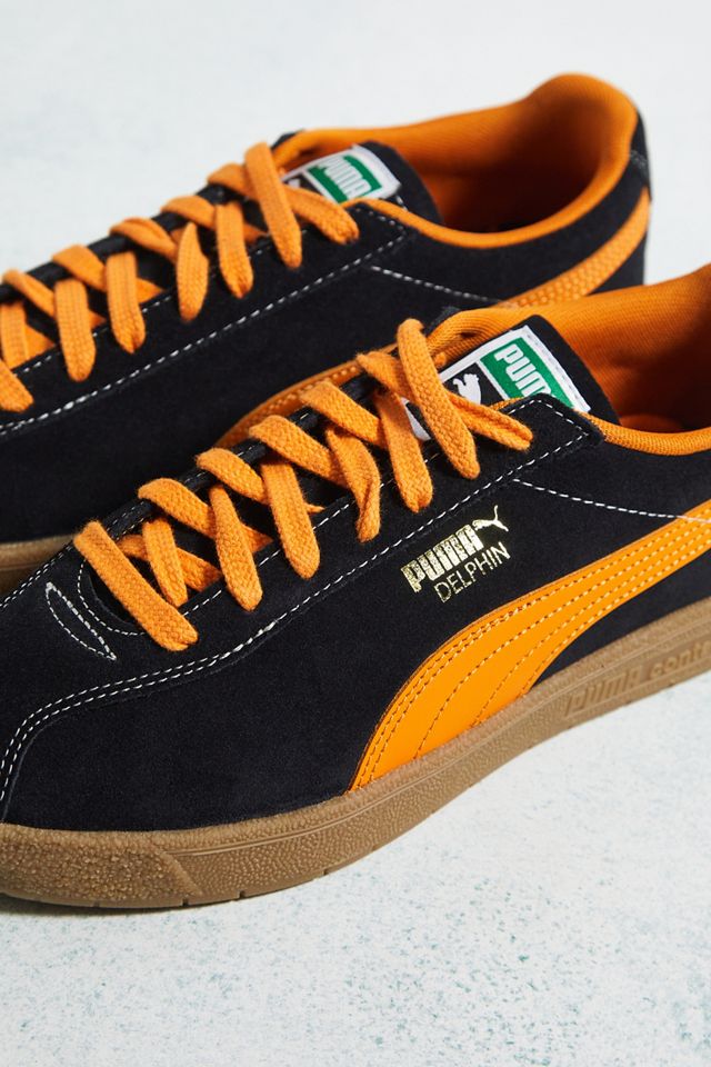 Puma Zapatillas Delphin negras y naranjas #5