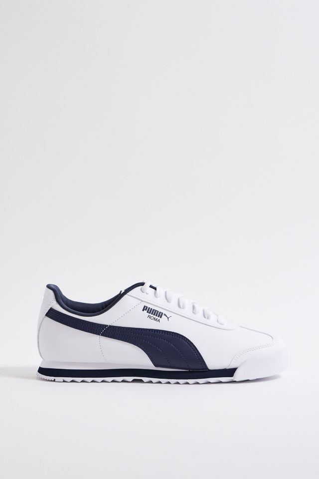 Puma roma blanche best sale