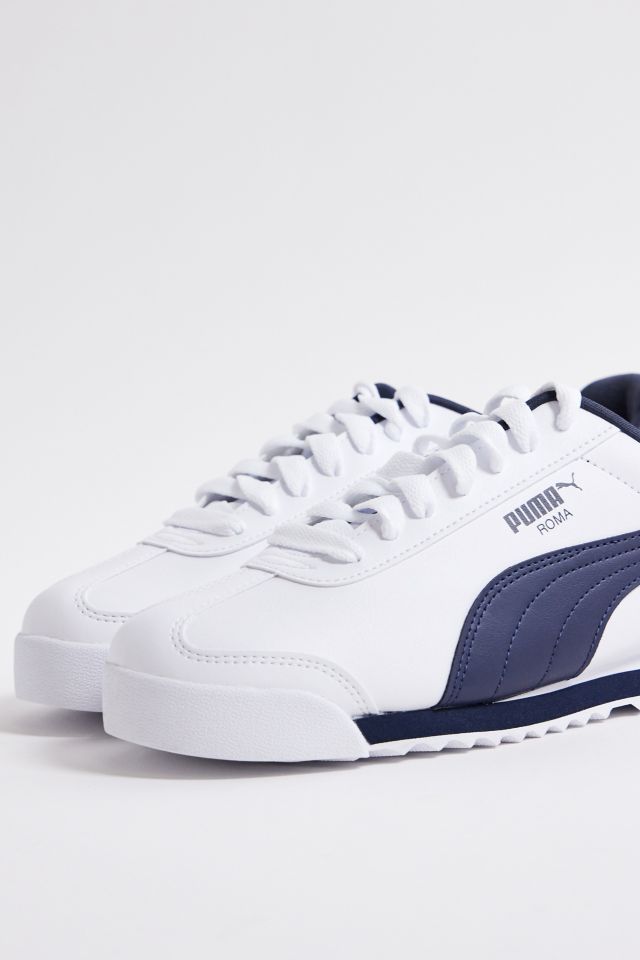 PUMA White Roma Basic Trainers Urban Outfitters UK