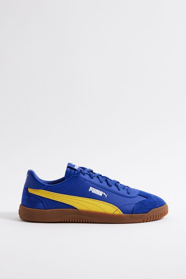 PUMA Blue & Yellow Club 5v5 Trainers #3