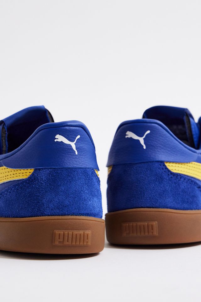 PUMA Blue & Yellow Club 5v5 Trainers #4