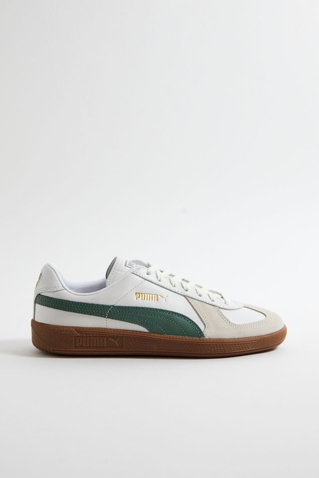 PUMA Green Army Trainer Suede Trainers #2