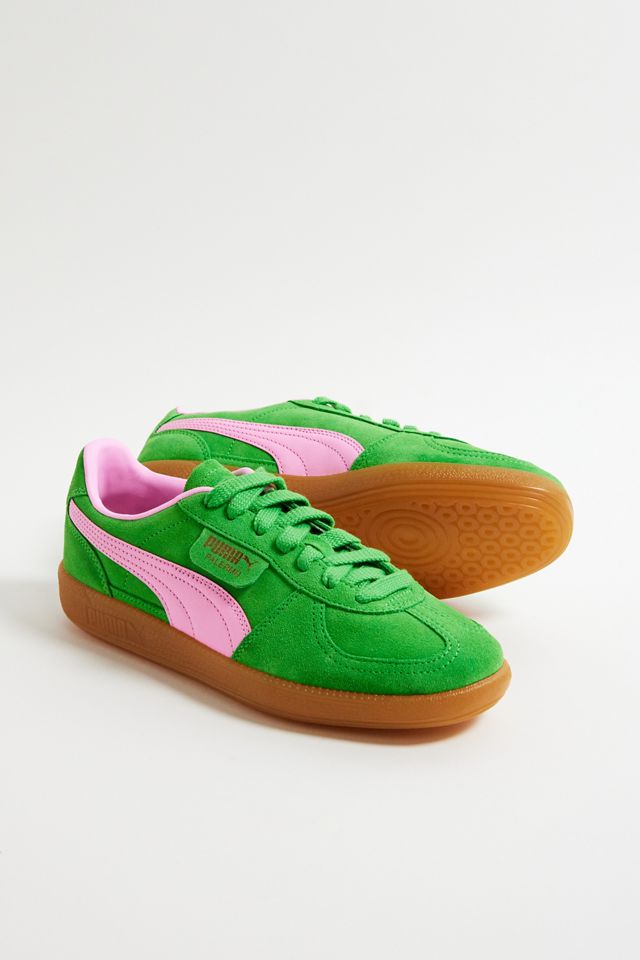 PUMA Palermo Green Trainers #1