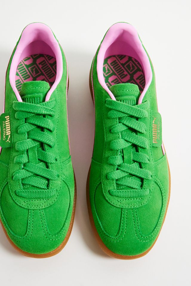 PUMA Palermo Green Trainers #3