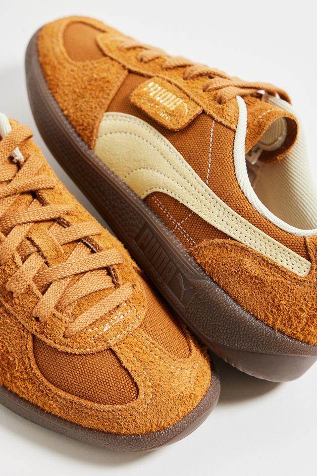 PUMA Palermo Vintage Brown Trainers #4