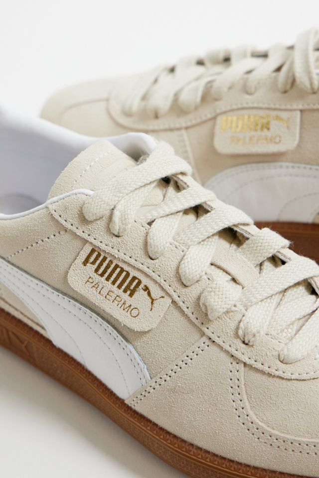 PUMA Palermo Beige Trainers #4