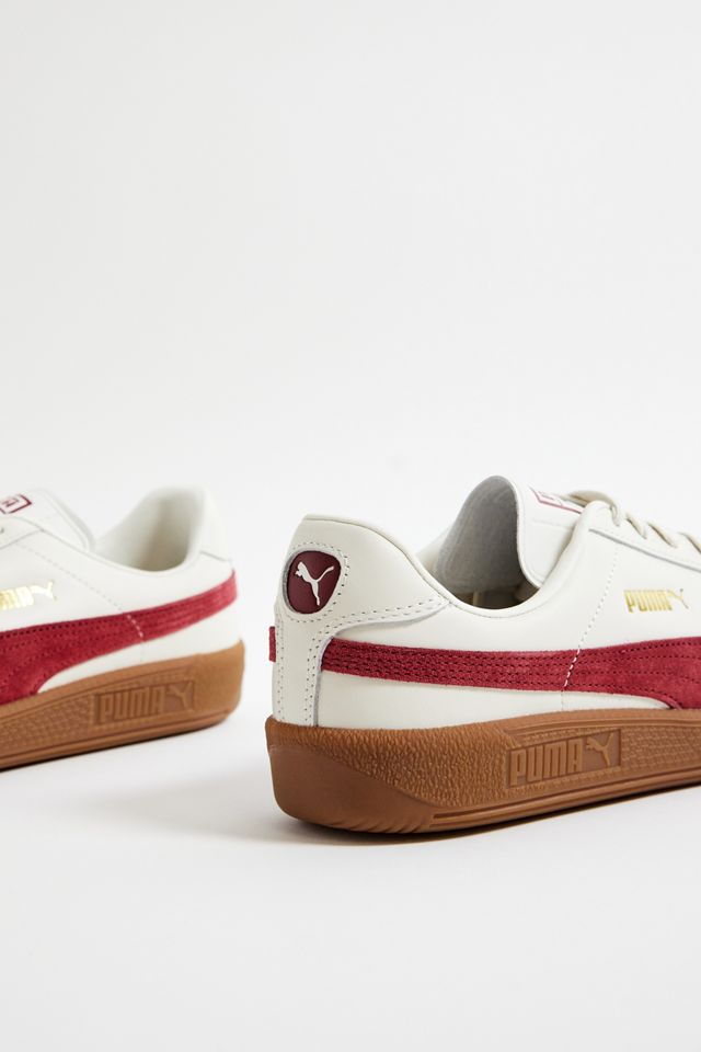 Scarpe da Ginnastica Scamosciate PUMA Bianche & Rosse Army #3