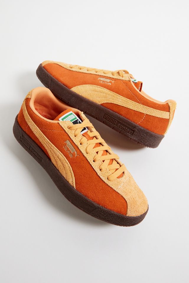 PUMA Orange Delphin Trainers #1