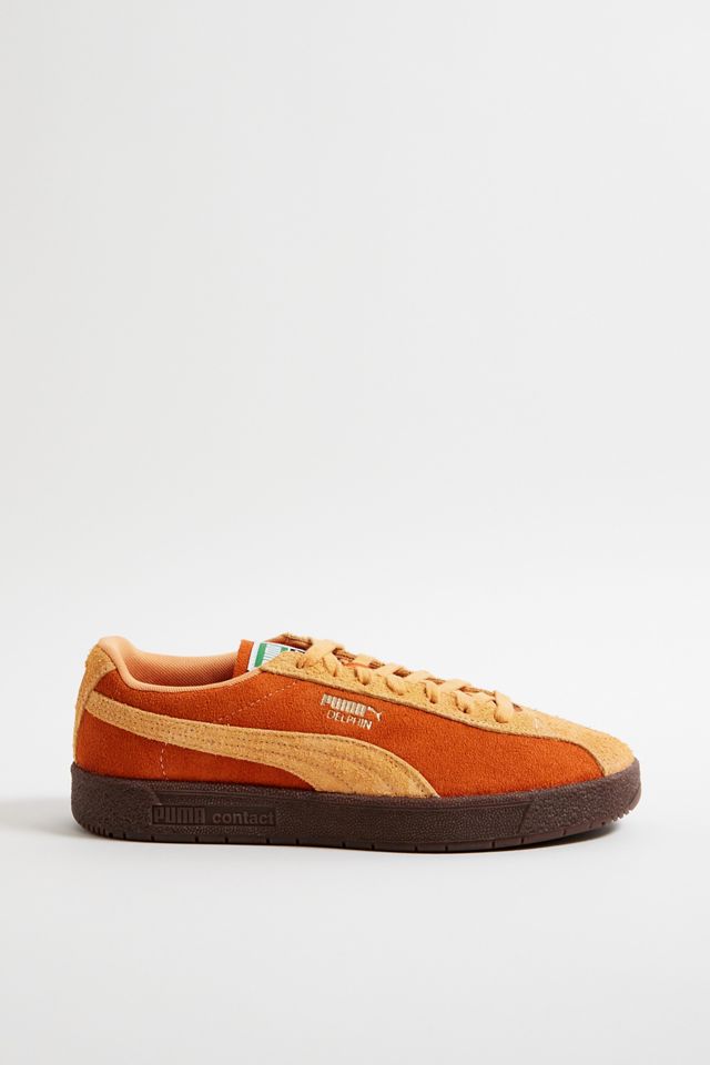 PUMA Orange Delphin Trainers #2