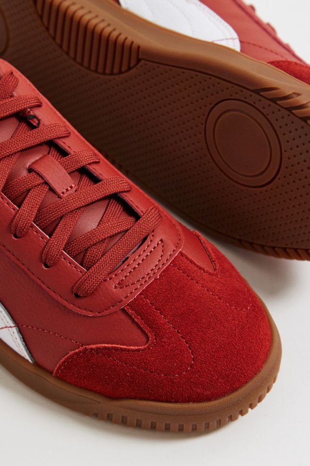 Puma red trainers on sale