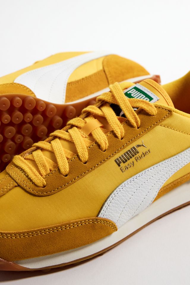 PUMA Yellow Easy Rider Trainers #5