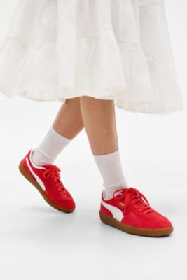 Red Palermo Trainers - Red Shoe UK 5 at Urban Outfitters - Puma - Modalova