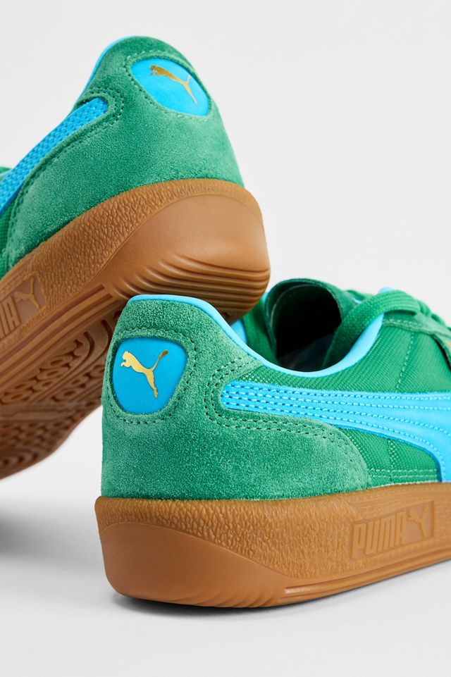 PUMA Vintage Green Palermo Trainers #2