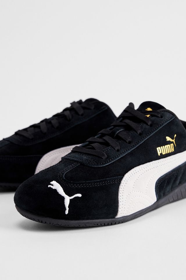 PUMA Black & White Speedcat Trainers #2
