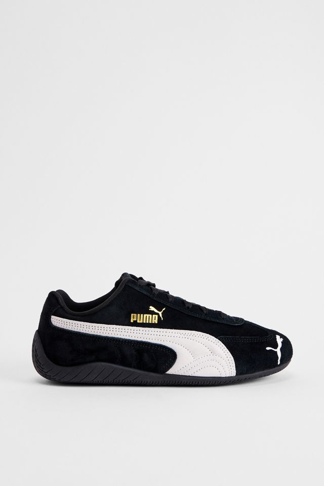 PUMA Black & White Speedcat Trainers #3