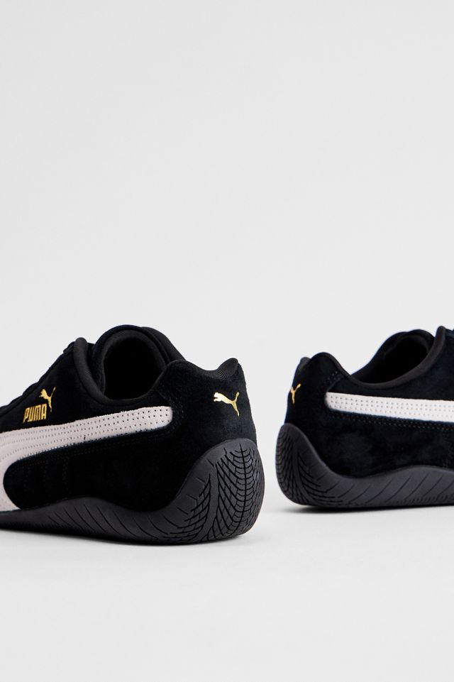 PUMA Black & White Speedcat Trainers #4