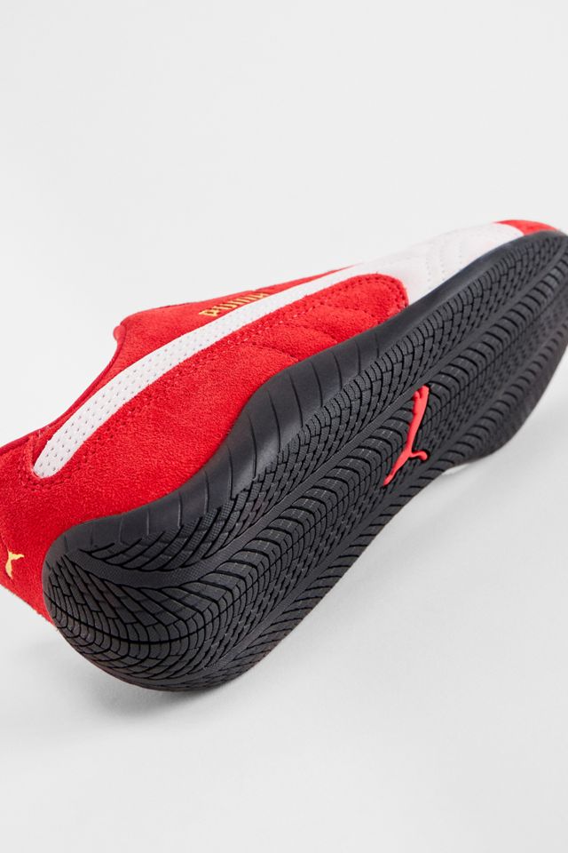 PUMA Red & White Speedcat Trainers #4