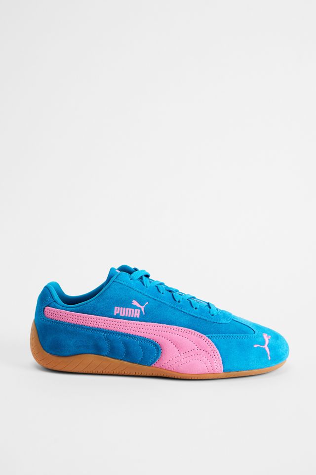 PUMA Blue & Pink Speedcat Trainers #1