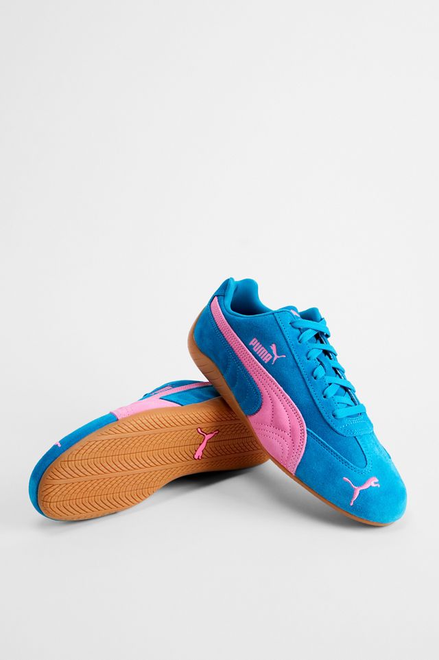PUMA Blue & Pink Speedcat Trainers #2