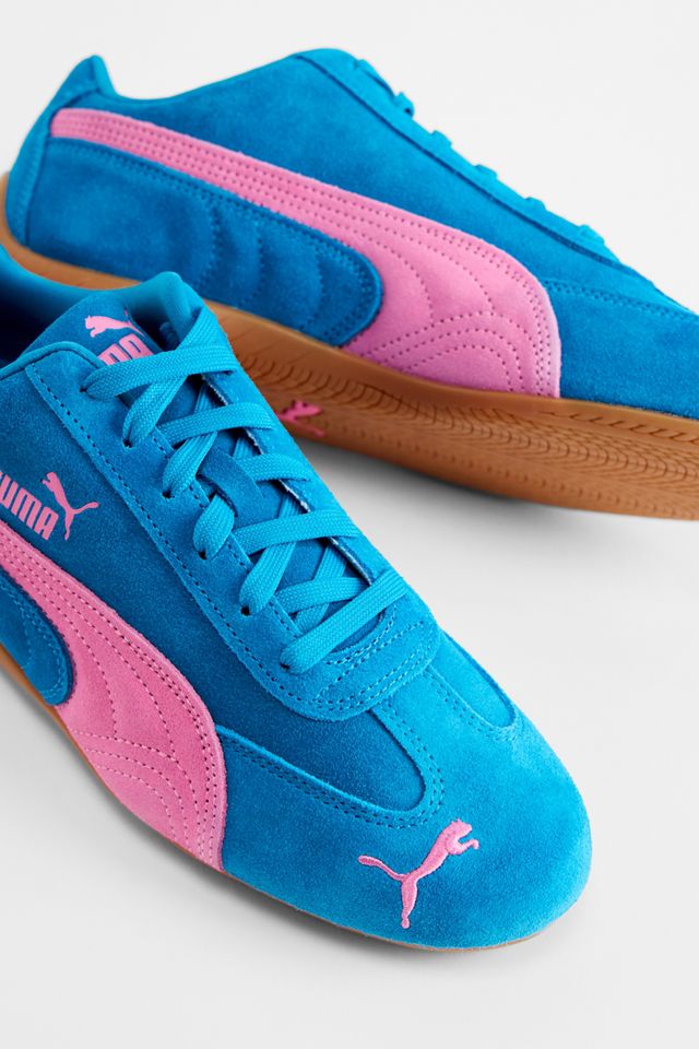 PUMA Blue & Pink Speedcat Trainers #3