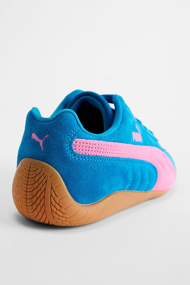 PUMA Blue & Pink Speedcat Trainers #4