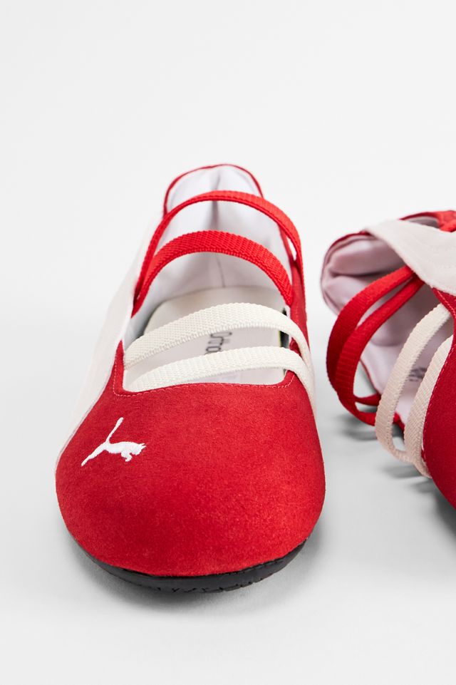 PUMA Red Speedcat Ballet Shoes #3