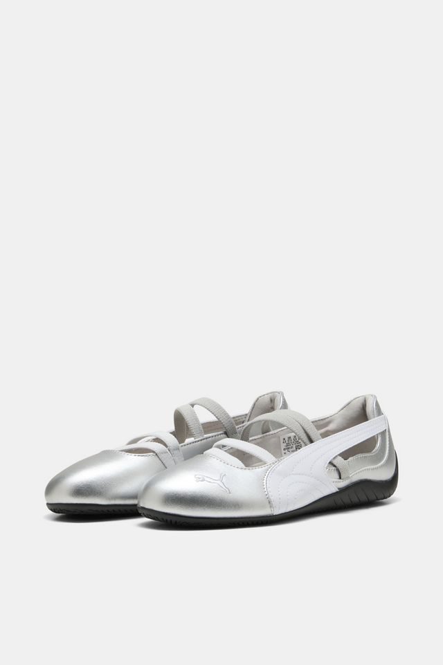 PUMA Silver Speedcat Ballet Shoes #1