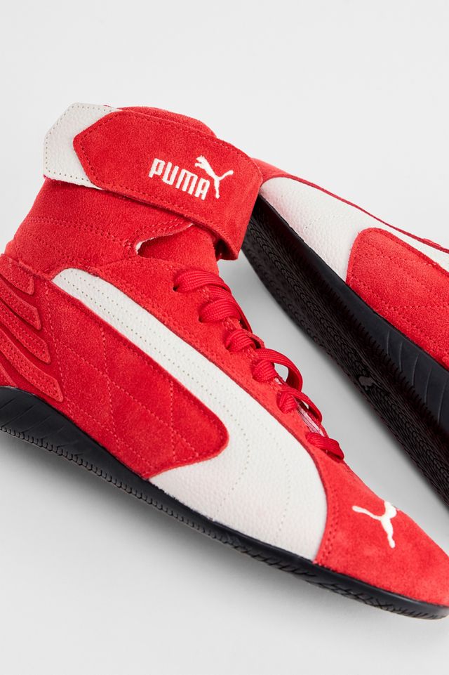 PUMA Red Speedcat Mid Trainers #4
