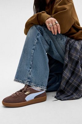 PUMA Brown Palermo Trainers