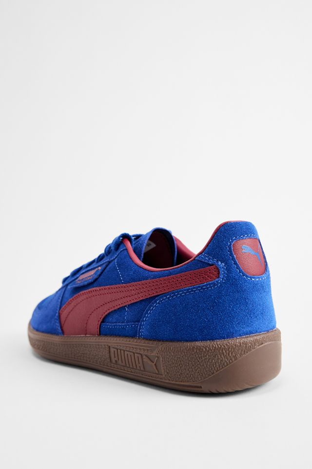 PUMA Blue & Burgundy Palermo Trainers #2