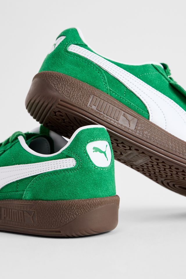 PUMA Green Palermo Trainers #3