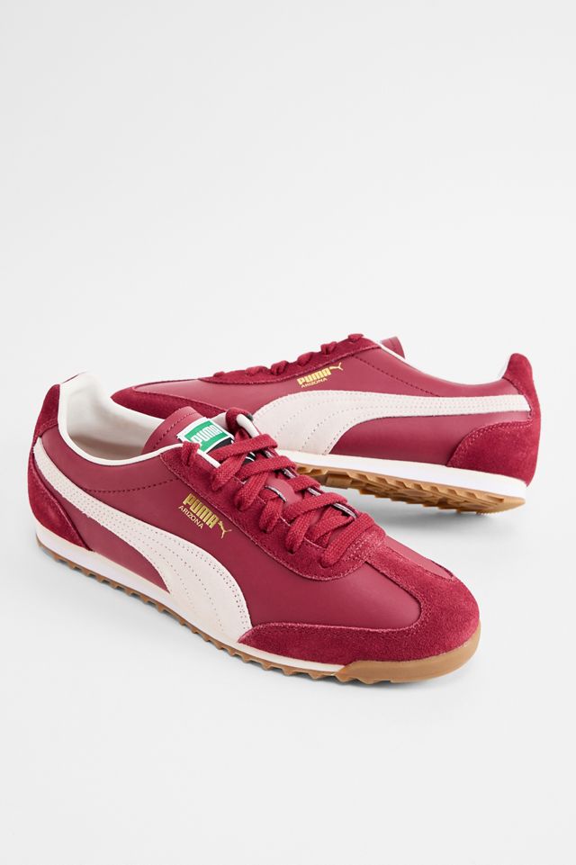 PUMA Burgundy Arizona Retro Trainers