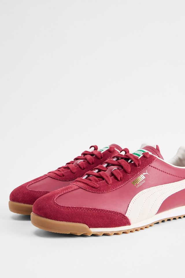 PUMA Burgundy Arizona Retro Trainers #2