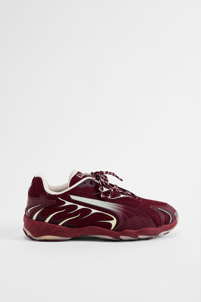 PUMA Burgundy Inhale Trainers