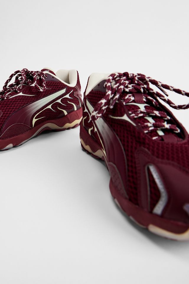 PUMA Burgundy Inhale Trainers #1