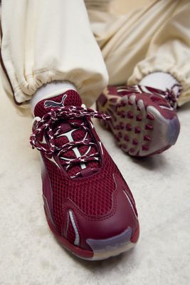 PUMA Burgundy Inhale Trainers