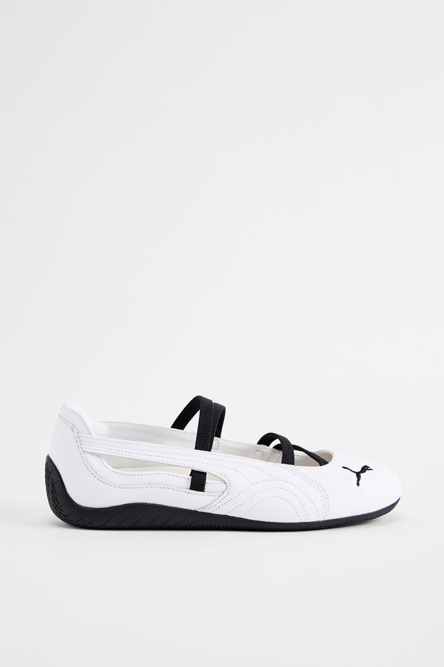 PUMA White Speedcat Ballet Shoes
