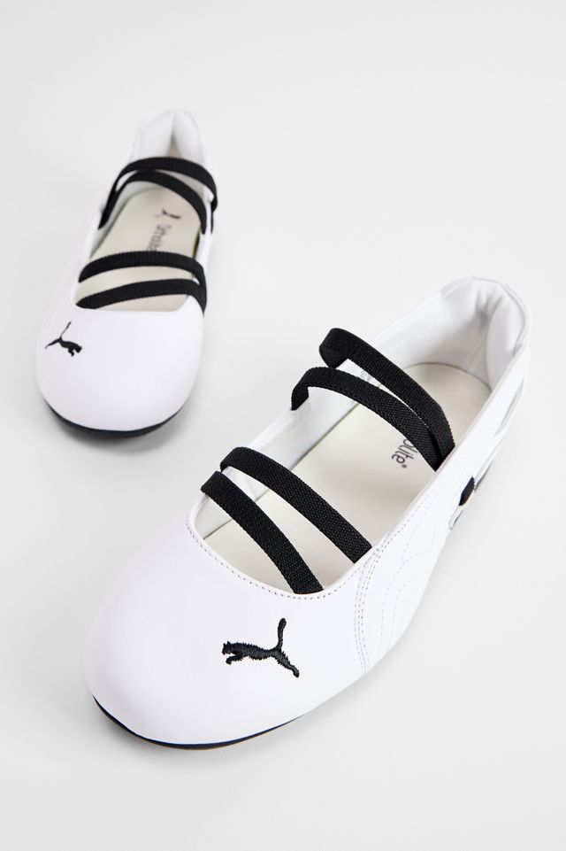 PUMA White Speedcat Ballet Shoes #1