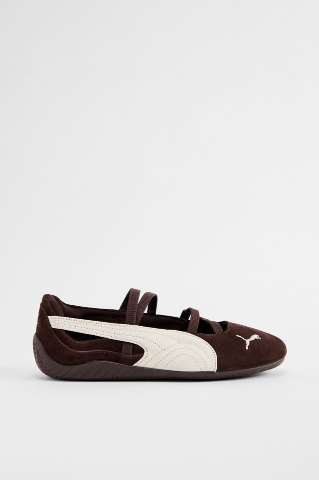 PUMA Brown Speedcat Ballet Shoes
